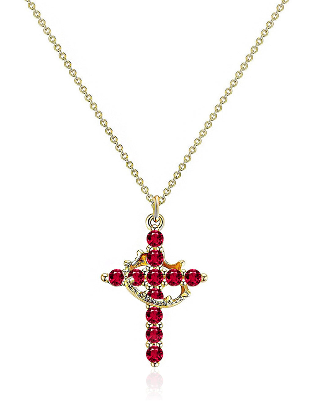 Regal Rediance Undying Crown Necklace