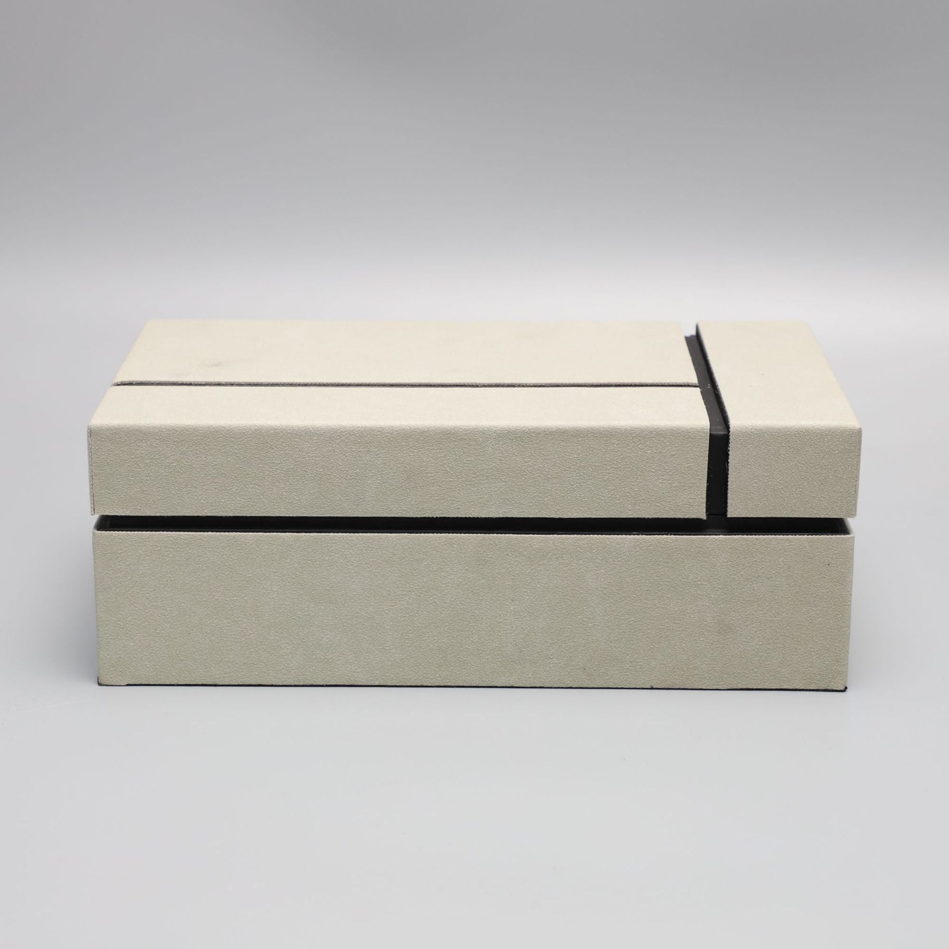 Wooden Leather Jewelry Storage Box