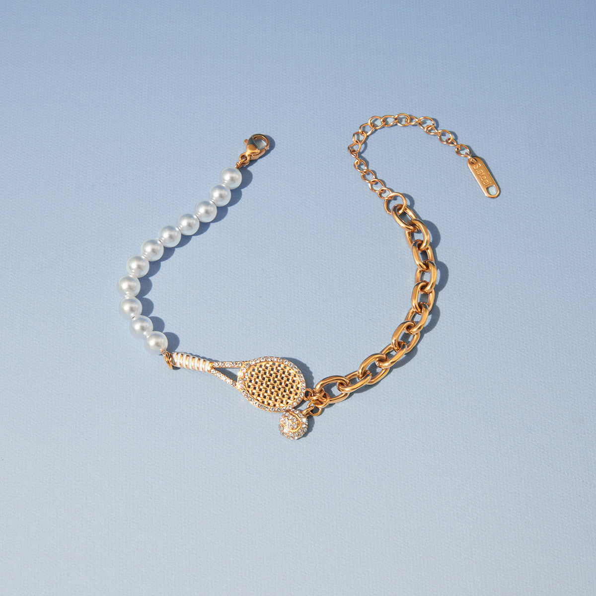 Regal Rediance Crown Link Bracelet