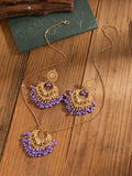Bohemian Retro Earrings and Necklace Set with Bells