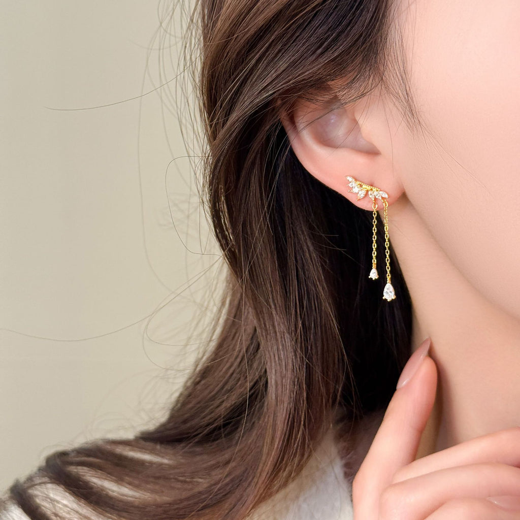 Regal Rediance Seraph Wing Earrings