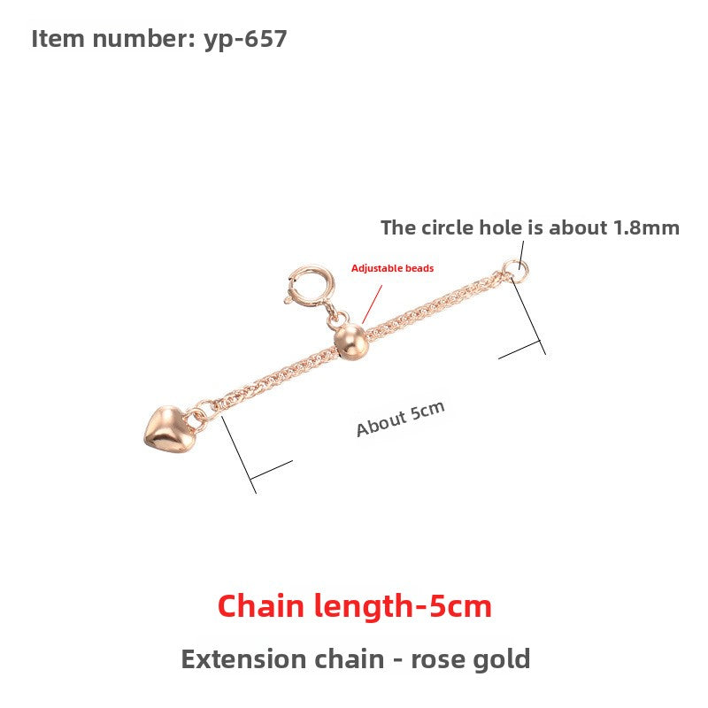 Sterling Silver Extension Chain for Jewelry
