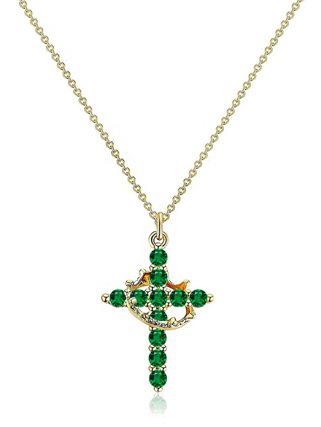 Regal Rediance Undying Crown Necklace