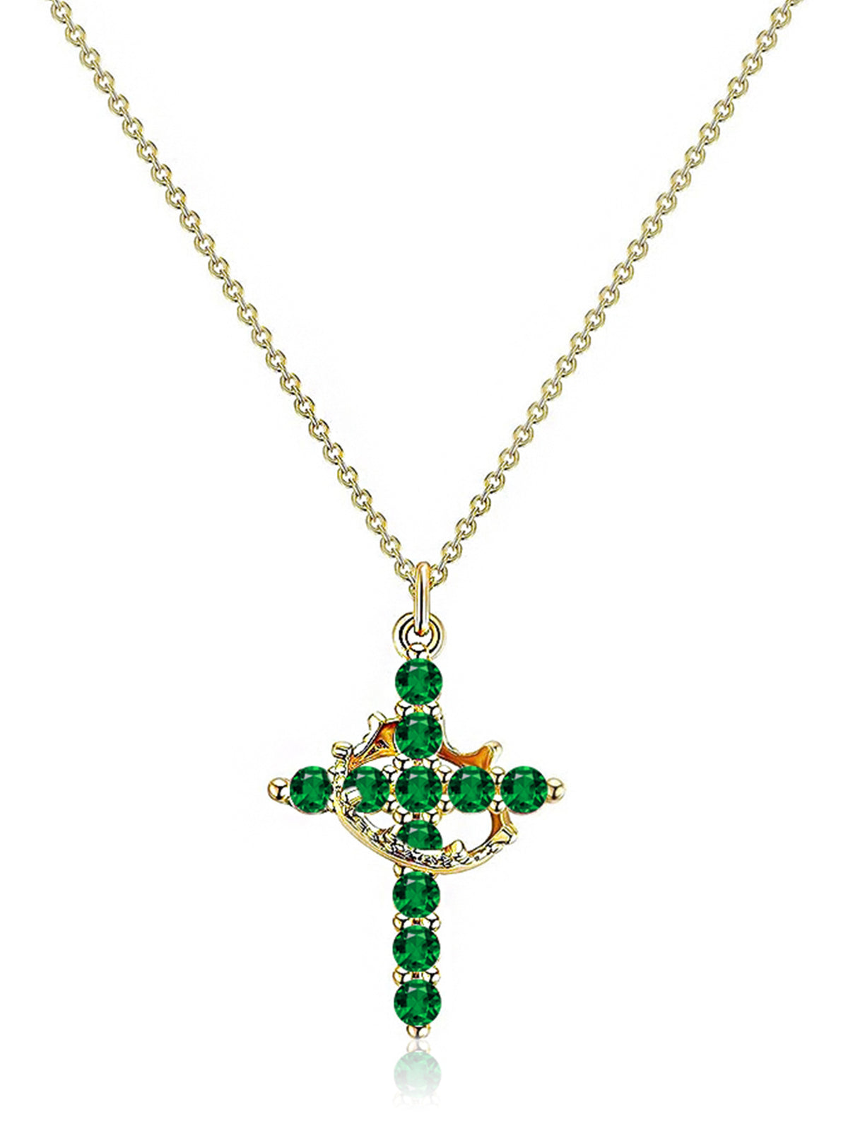 Regal Rediance Undying Crown Necklace