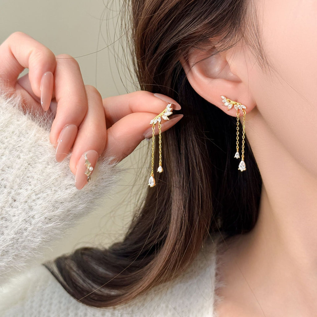 Regal Rediance Seraph Wing Earrings