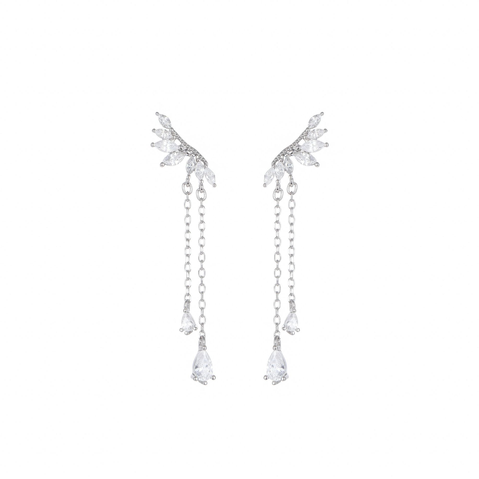 Regal Rediance Seraph Wing Earrings