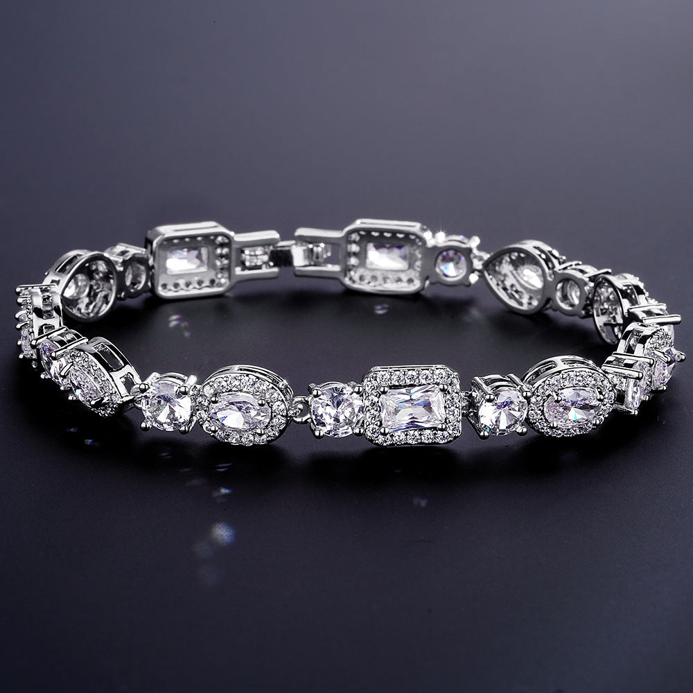 Regal Rediance Crystal Pearl Bracelet