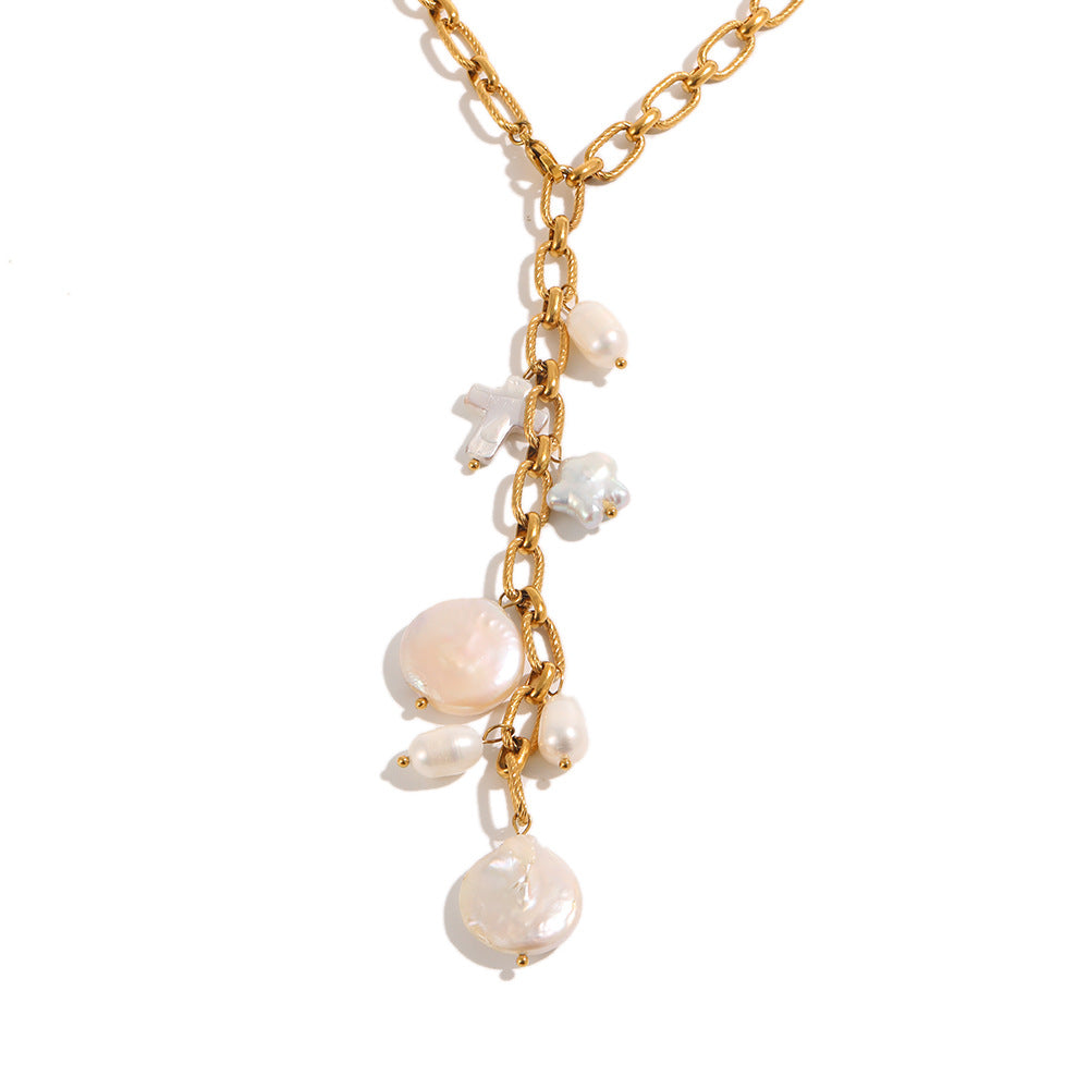 Regal Rediance Pearl Noir Necklace