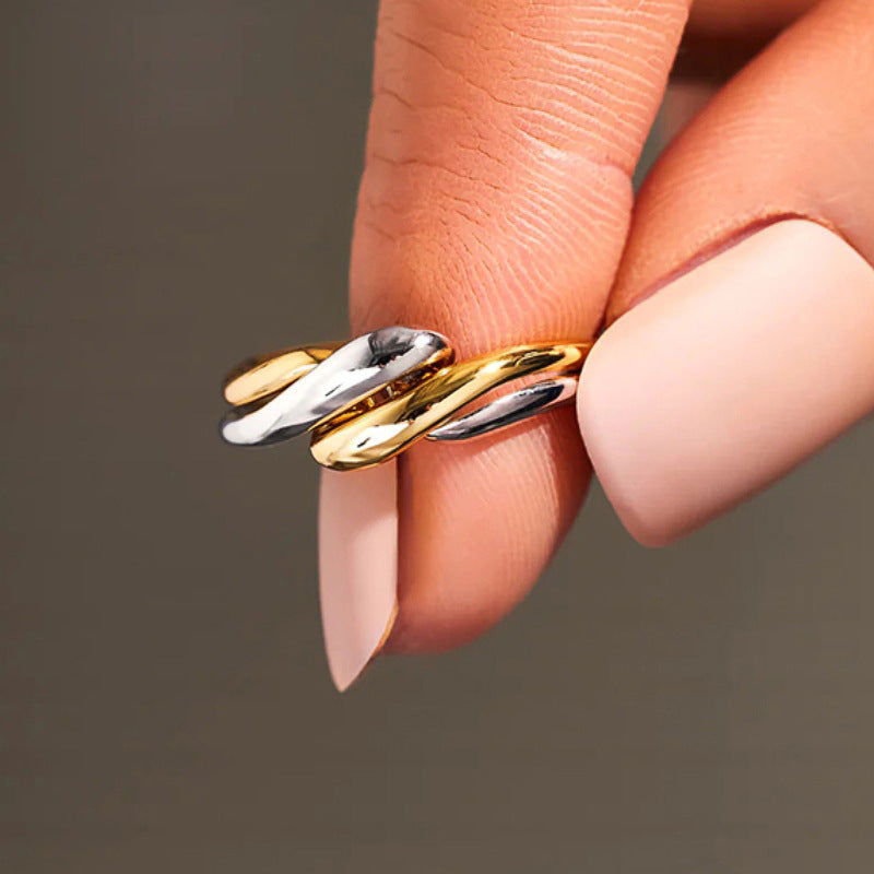 Regal Rediance Aqua Ripple Ring