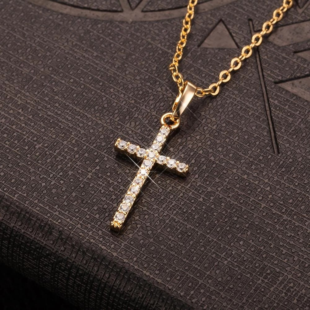 Regal Rediance Grace Cross Necklace