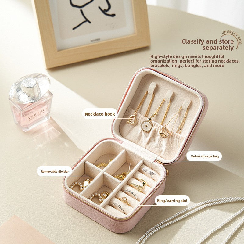 Regal Rediance Velvet Mirror Vault Box