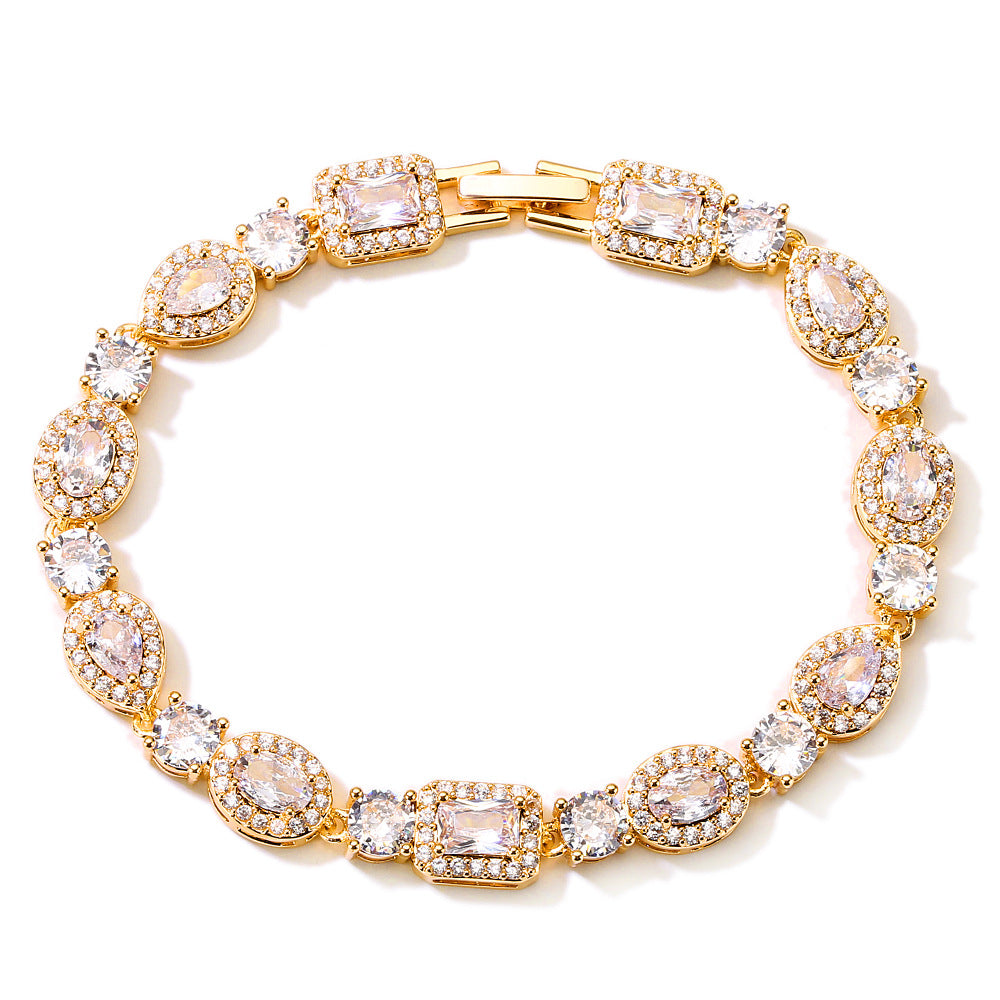 Regal Rediance Crystal Pearl Bracelet