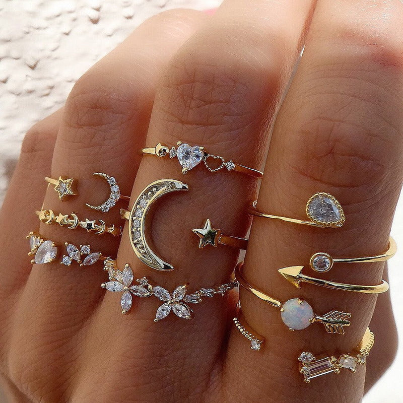 Regal Rediance Celestial Dreams Ring Set