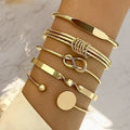 Geometric Openwork Bracelet