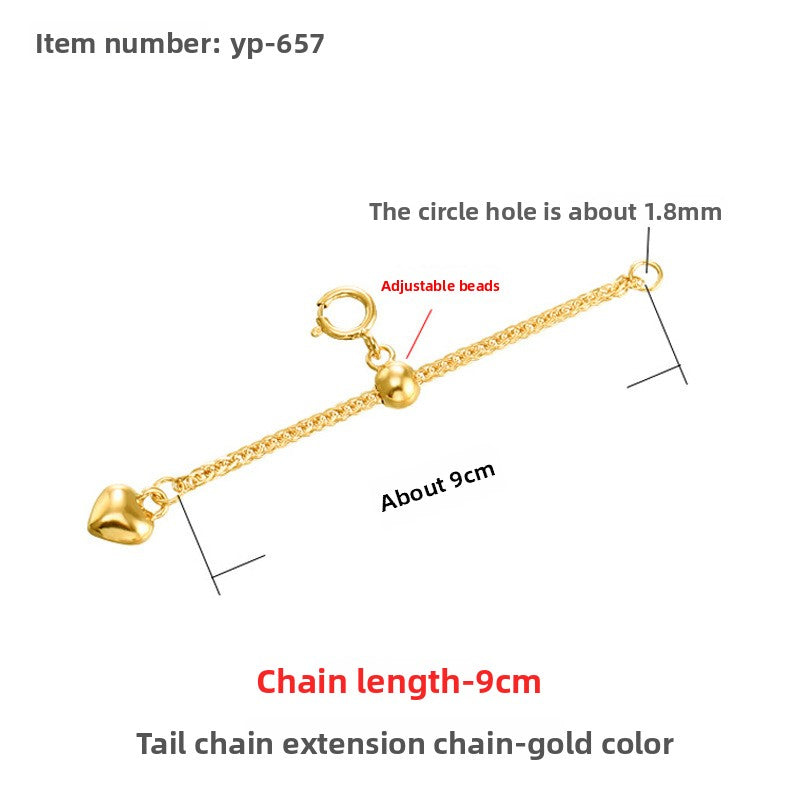 Sterling Silver Extension Chain for Jewelry