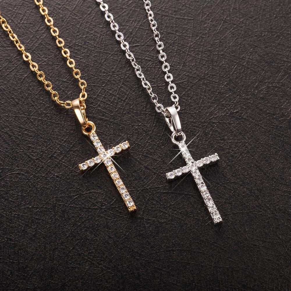Regal Rediance Grace Cross Necklace