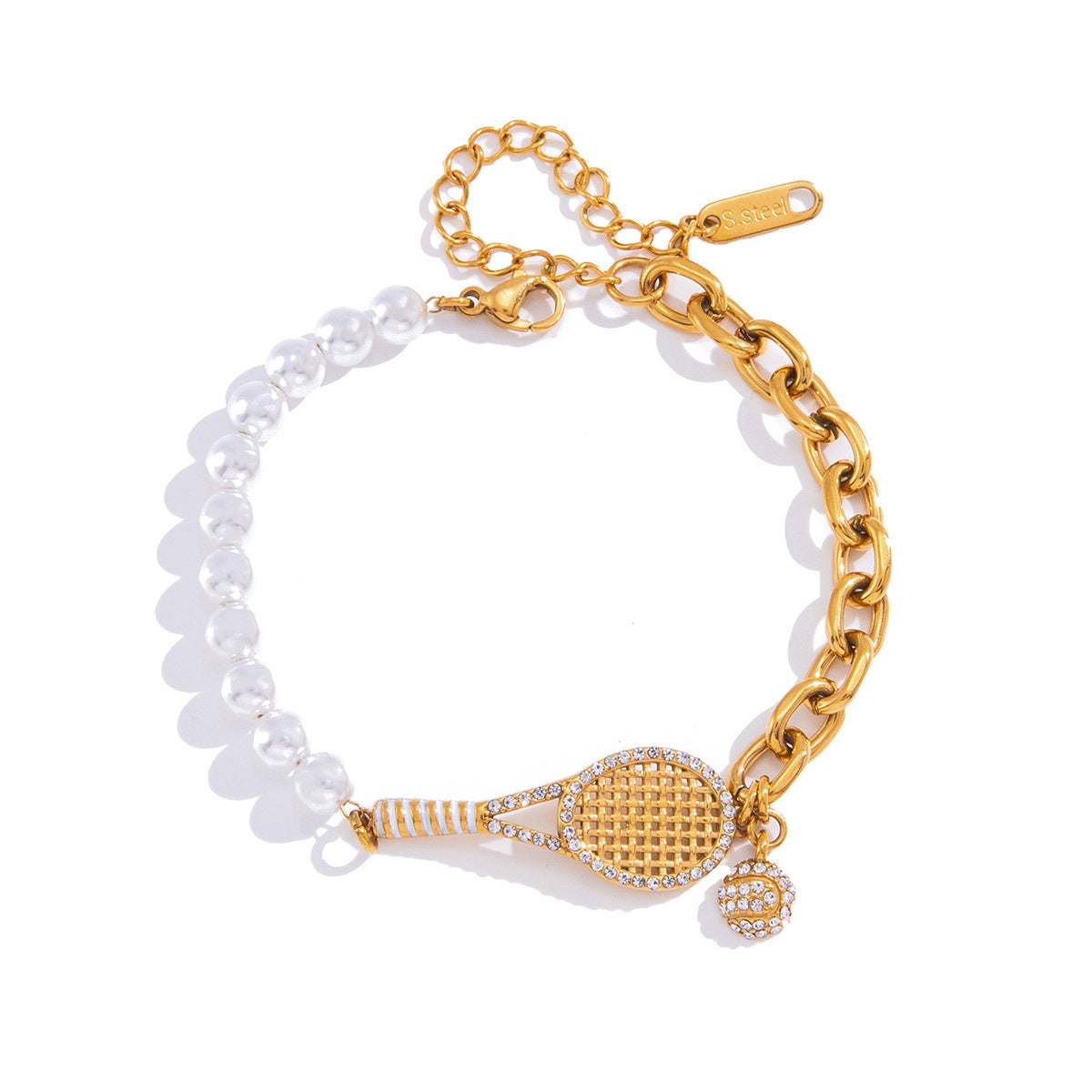 Regal Rediance Crown Link Bracelet