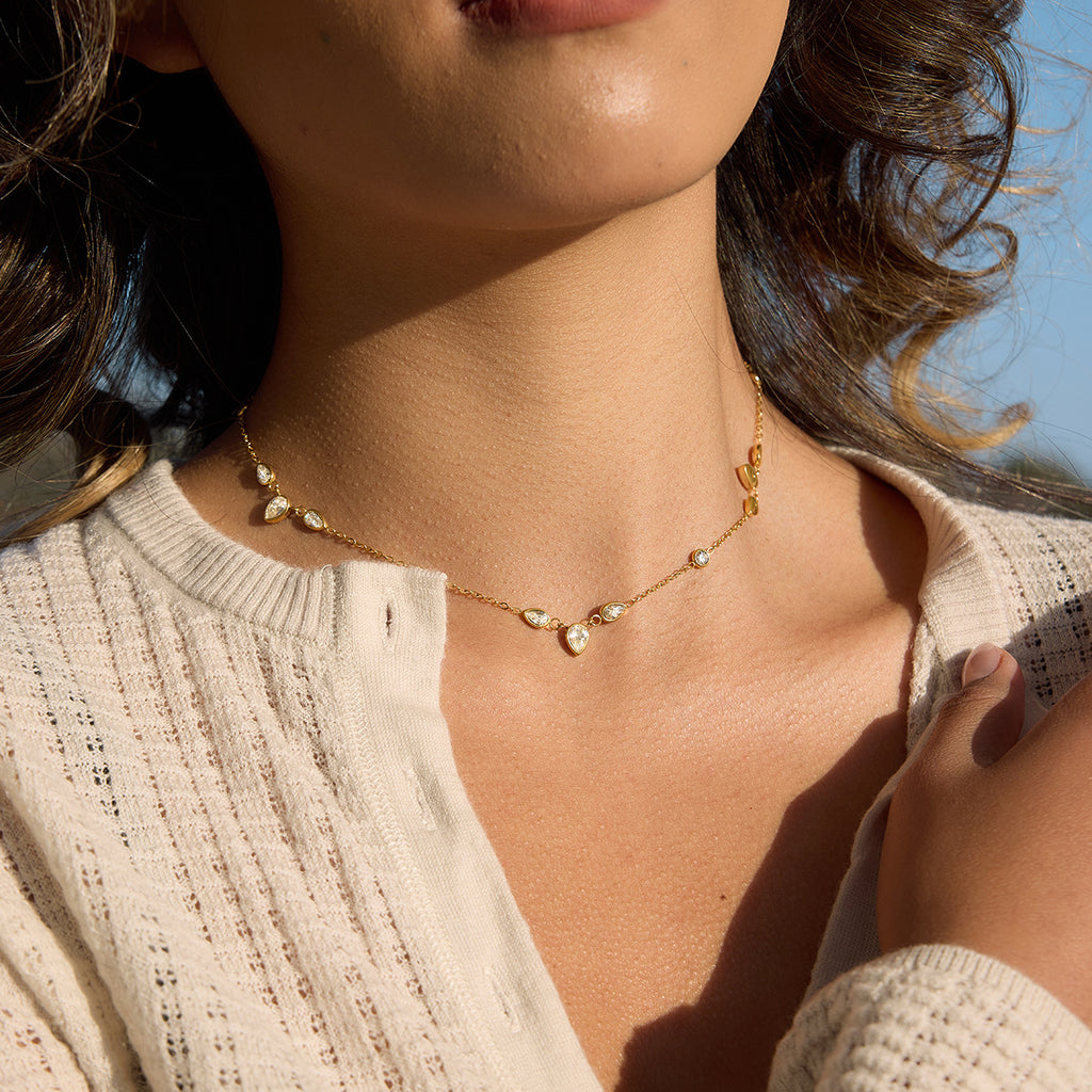 Regal Rediance Celestia Zircon Necklace