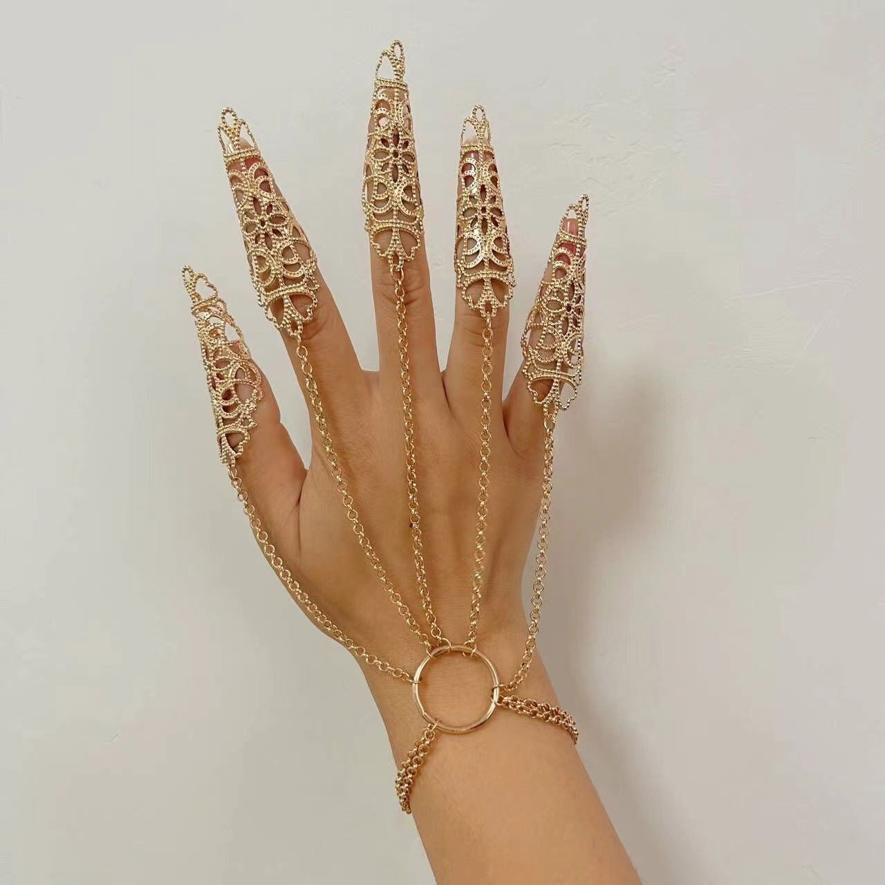 Gothic Tassel Hand Chain Jewelry