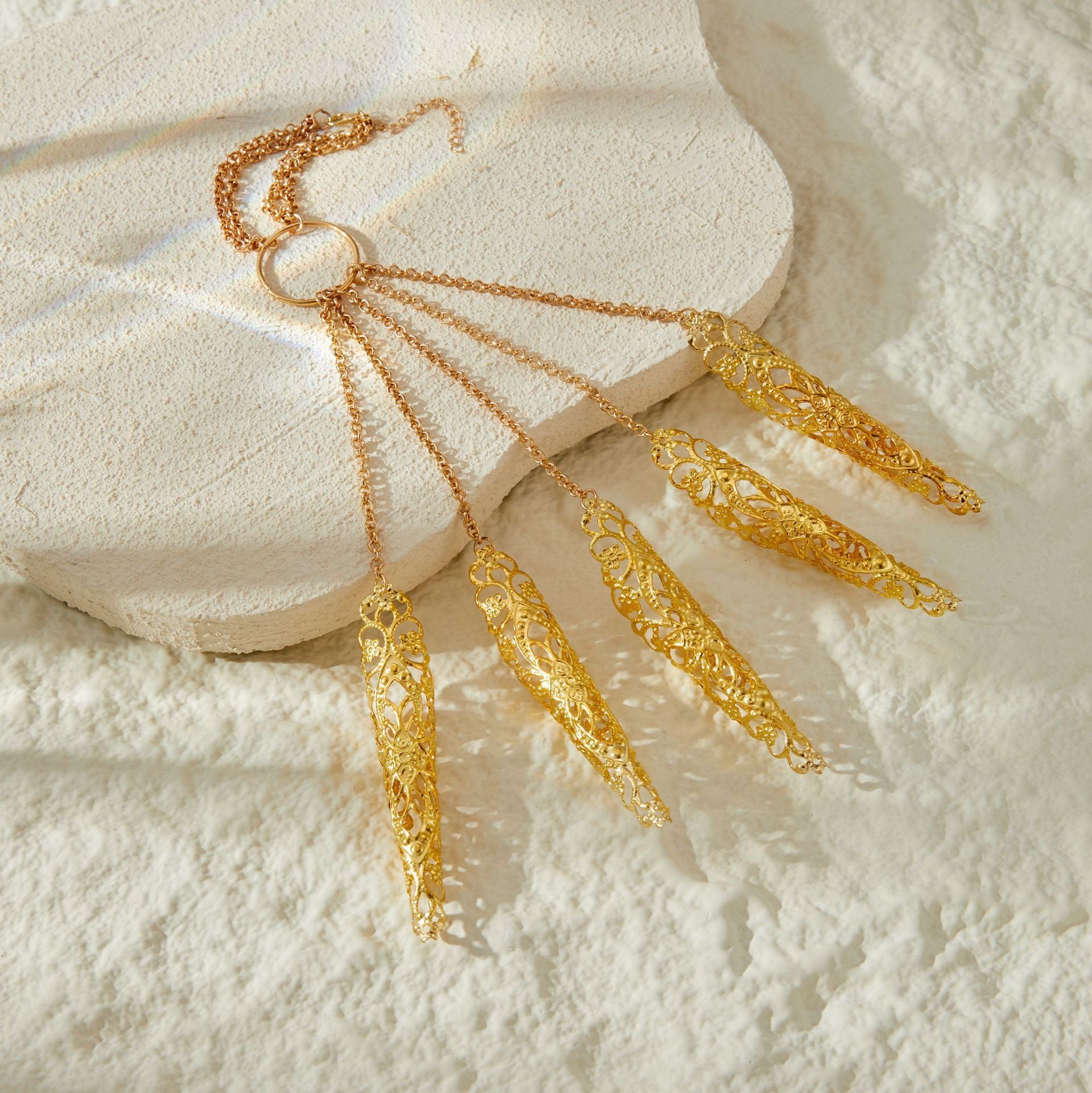 Gothic Tassel Hand Chain Jewelry