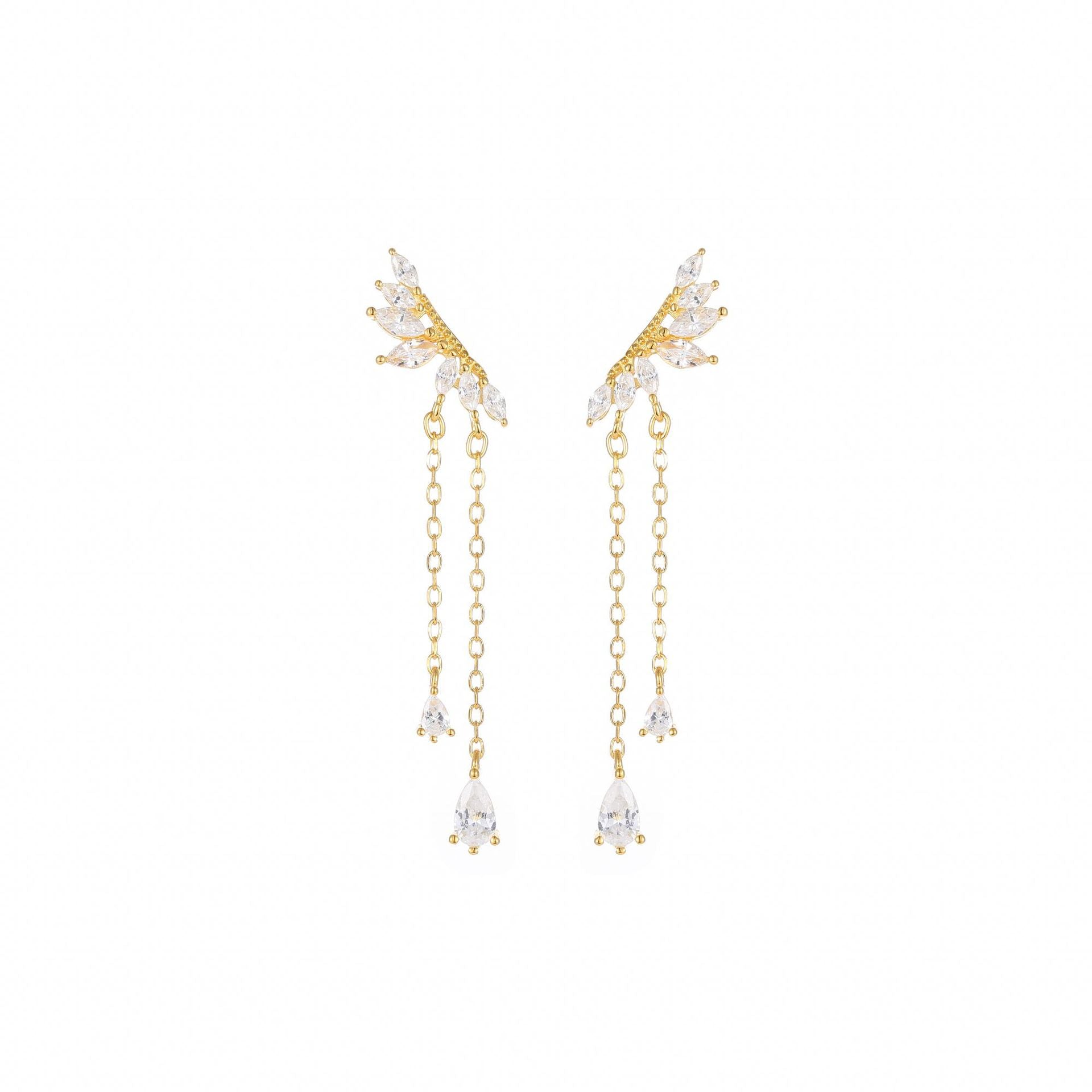Regal Rediance Seraph Wing Earrings