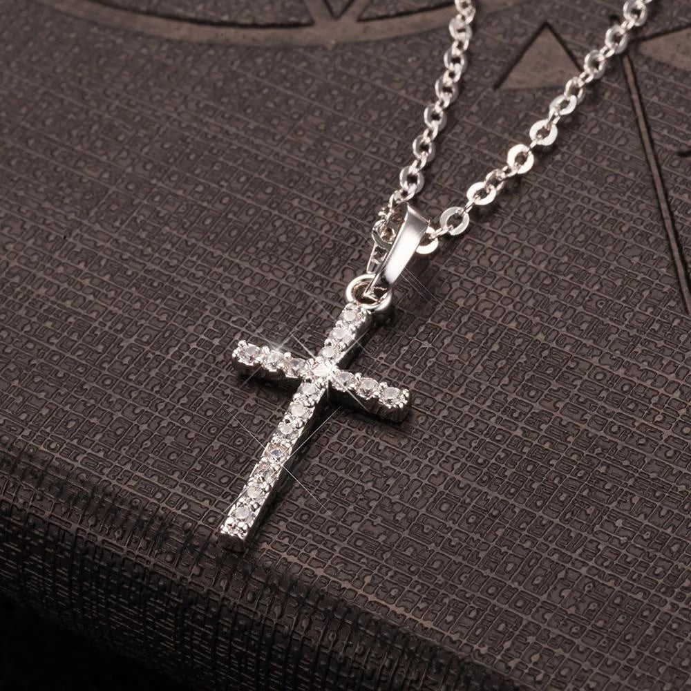 Regal Rediance Grace Cross Necklace