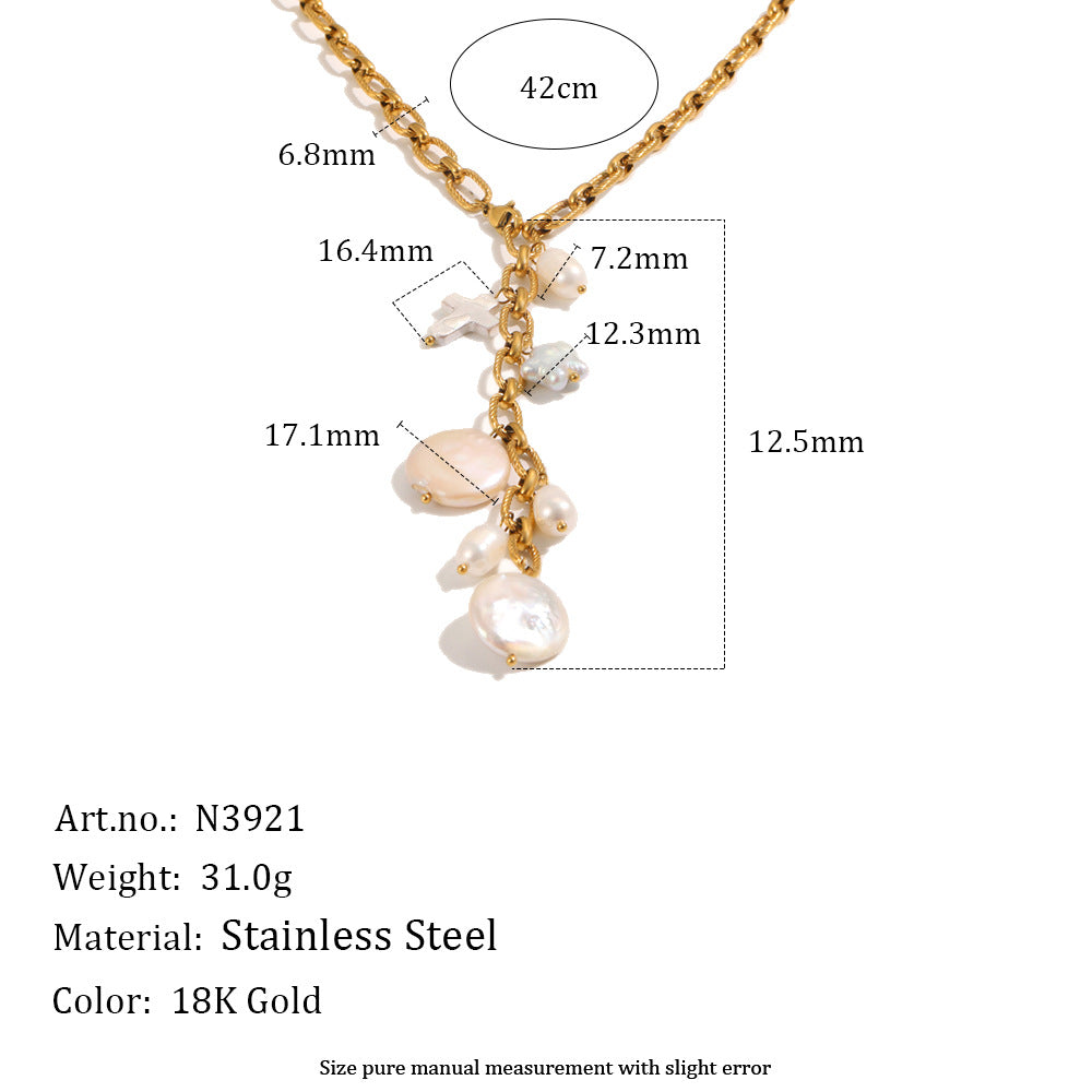 Regal Rediance Pearl Noir Necklace