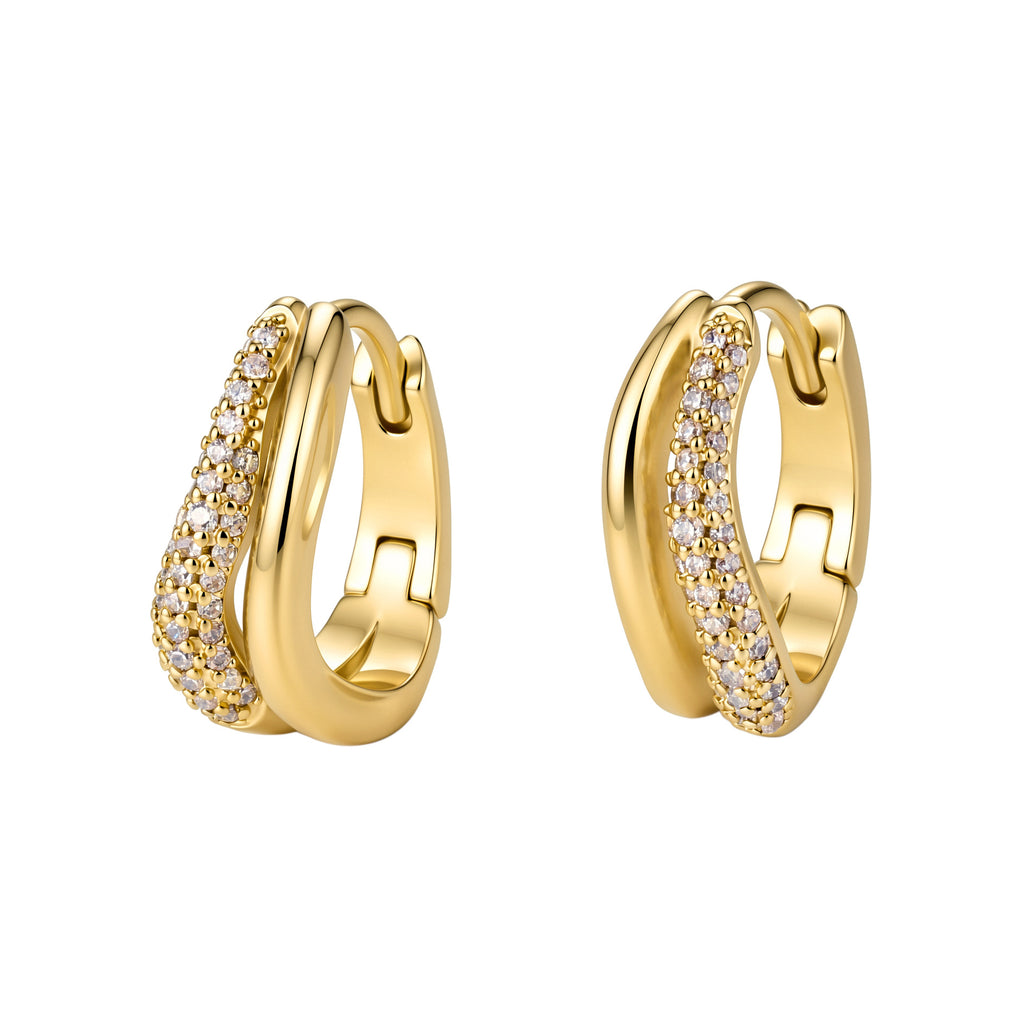 Regal Rediance Aurelia Halo Earrings