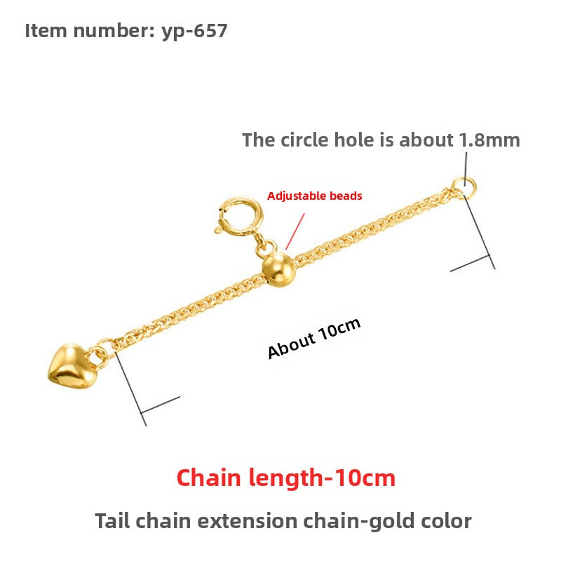 Sterling Silver Extension Chain for Jewelry