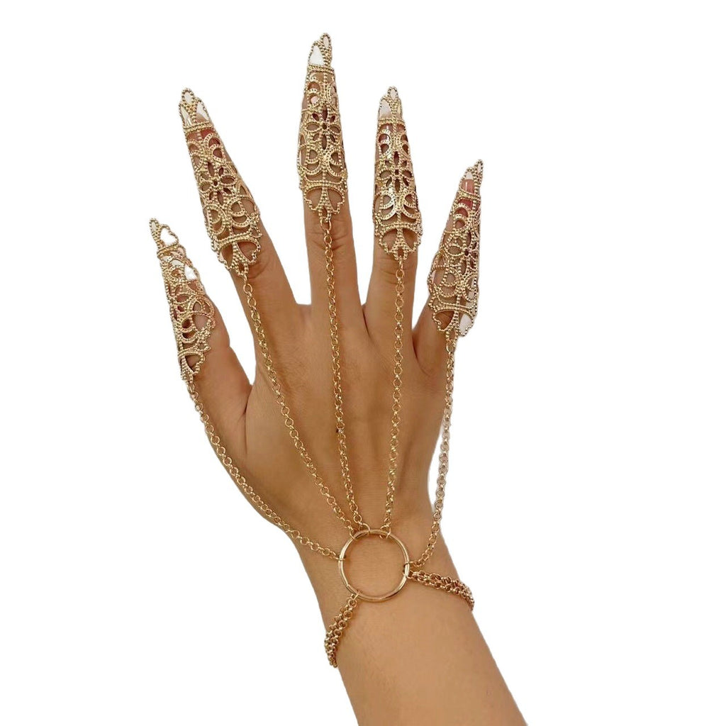 Gothic Tassel Hand Chain Jewelry