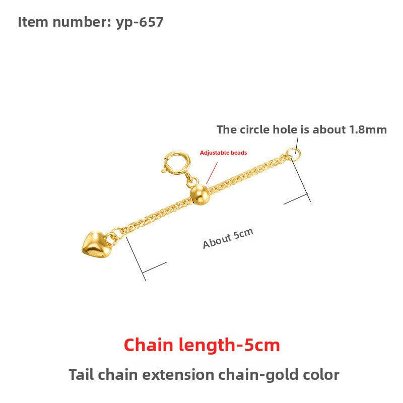 Sterling Silver Extension Chain for Jewelry